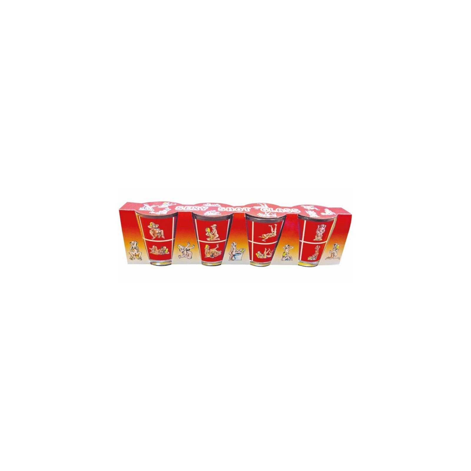 Kamasutra Shot Glass Set for Parties and Fun Gifts