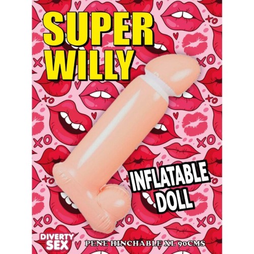 Inflatable Penis 100 Cm - Perfect for Parties