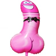 Pink Penis-Shaped Party Balloon - Fun and Unique Decoration