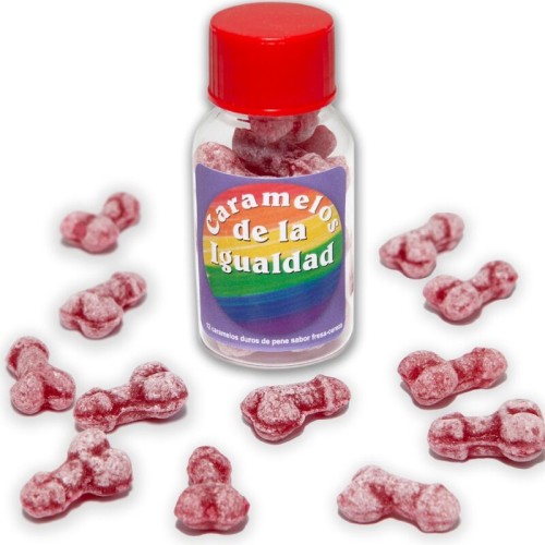 12 Equality Candies Penis-shaped Strawberry Cherry Fun