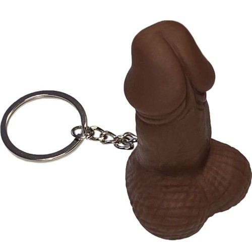 Mulatto Penis Shaped Keychain for Bachelorette Party