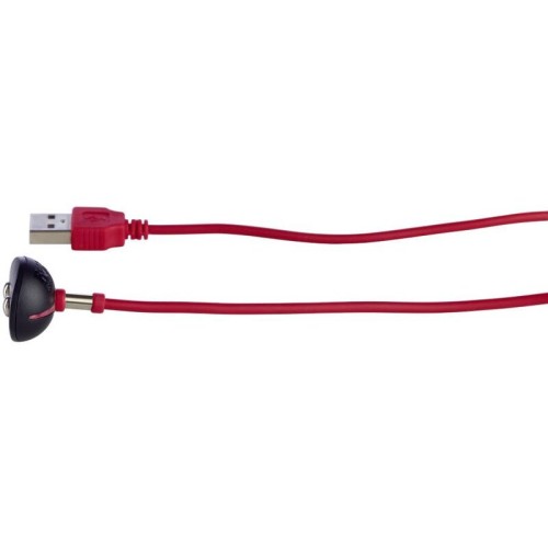 Cargador Magnético USB Rojo Universal para Juguetes Adultos