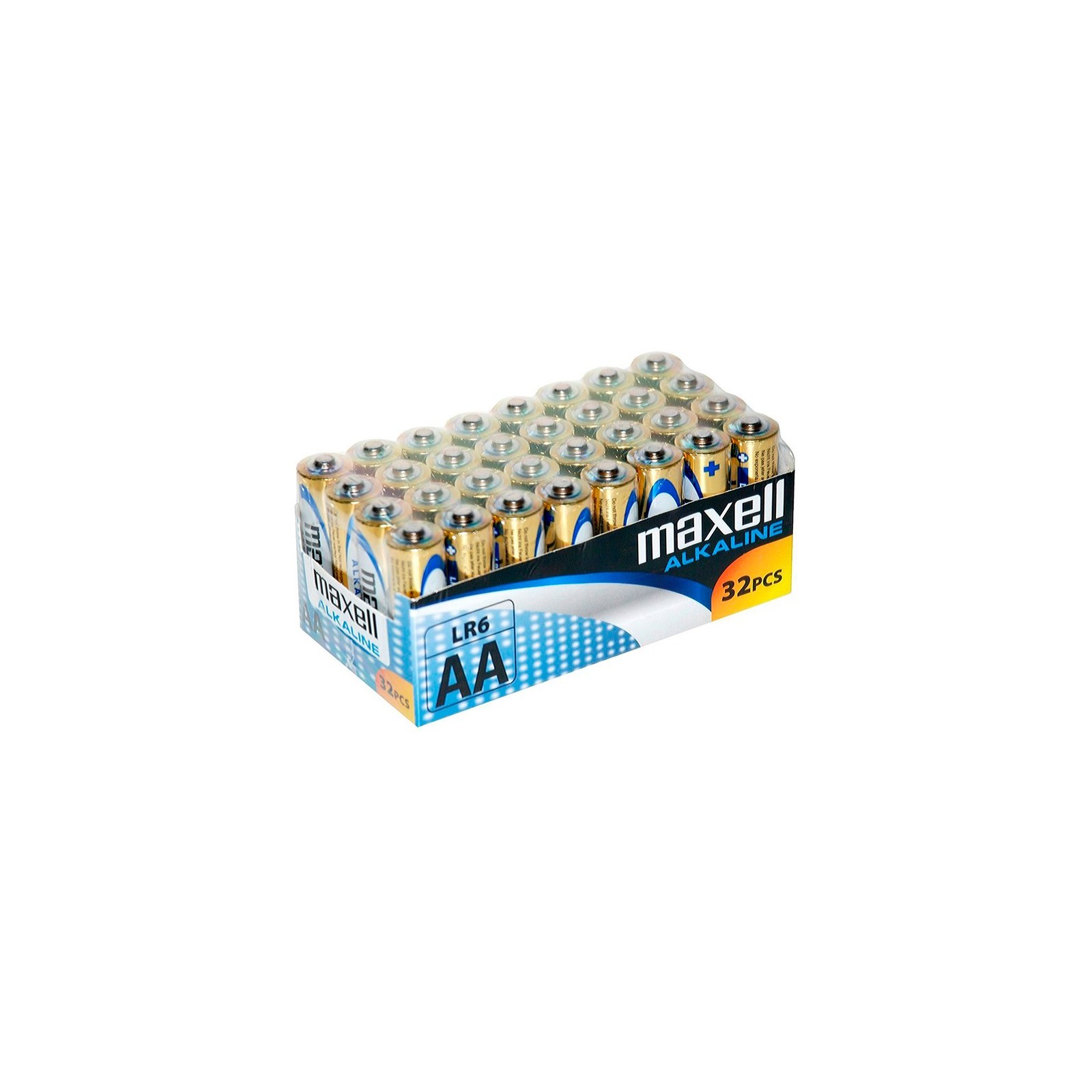 AA LR6 Alkaline Battery Pack of 32