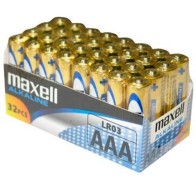 Pack of 32 AAA Alkaline Batteries for Reliable Use