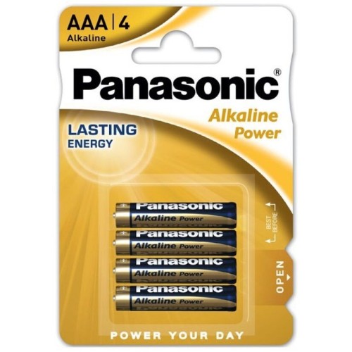 Bronze Alkaline AA LR03 Battery Pack of 4