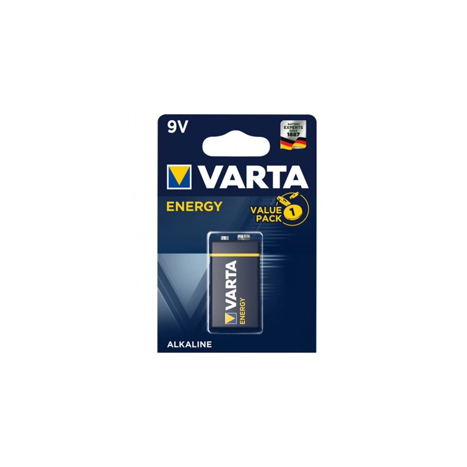 Energy 9V Alkaline Battery for Devices