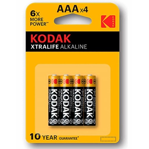 Xtralife AAA Alkaline Battery Blister Pack of 4