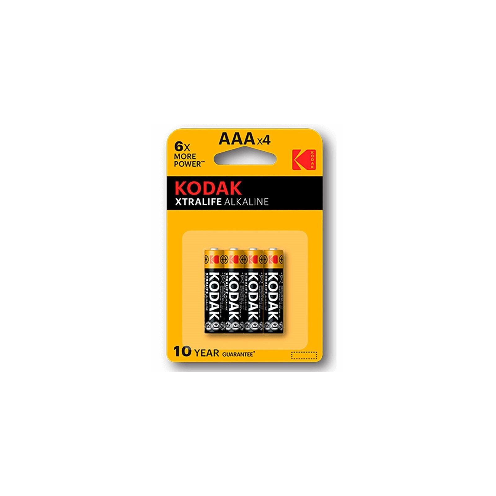 Xtralife AAA Alkaline Battery Blister Pack of 4