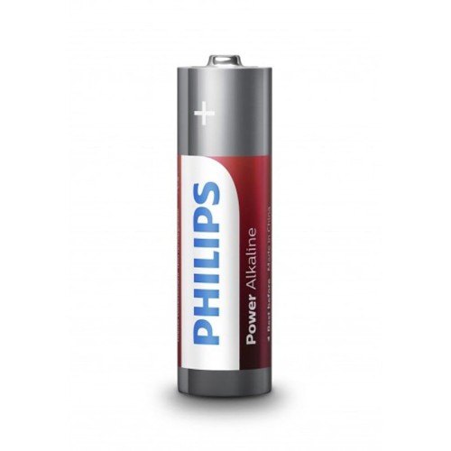 Philips AA Power Alkaline Battery Pack - 4 Count