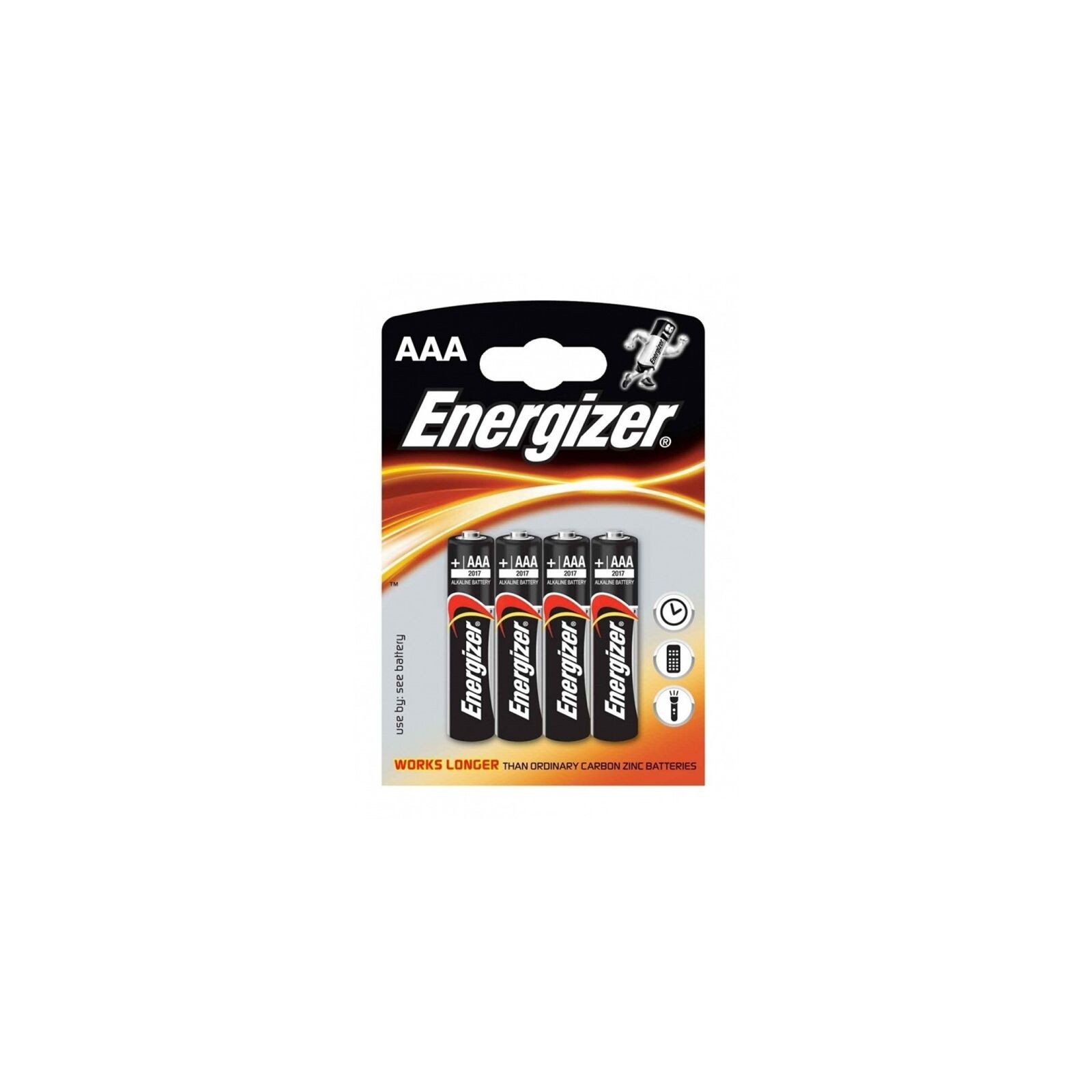 Alkaline Power AAA LR03 Battery Blister Pack of 4