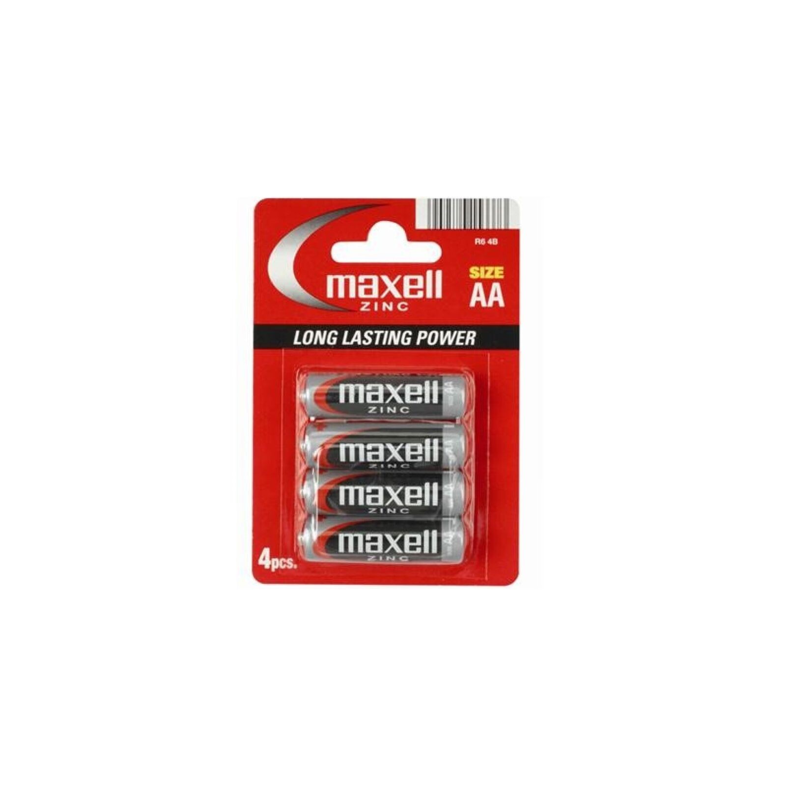 Manganese AA R6 Blister Pack of 4