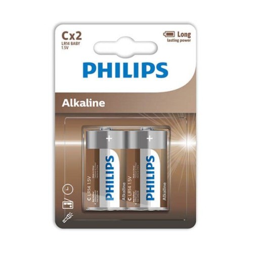 Philips Alkaline C Battery LR14 | Shop Now