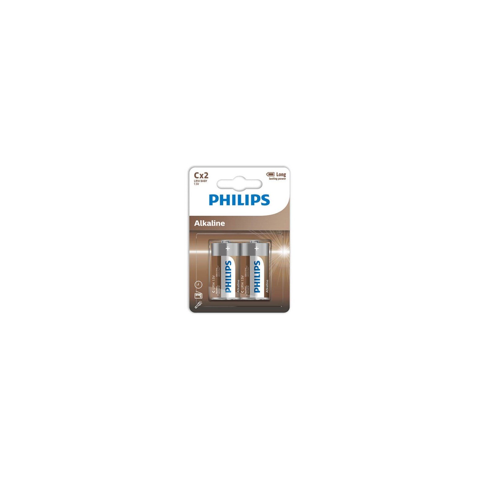 Philips Alkaline C Battery LR14 | Shop Now