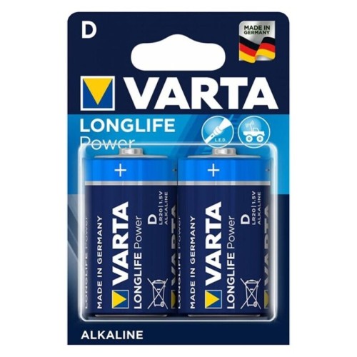 Longlife Power Alkaline Battery D LR20 Blister*2