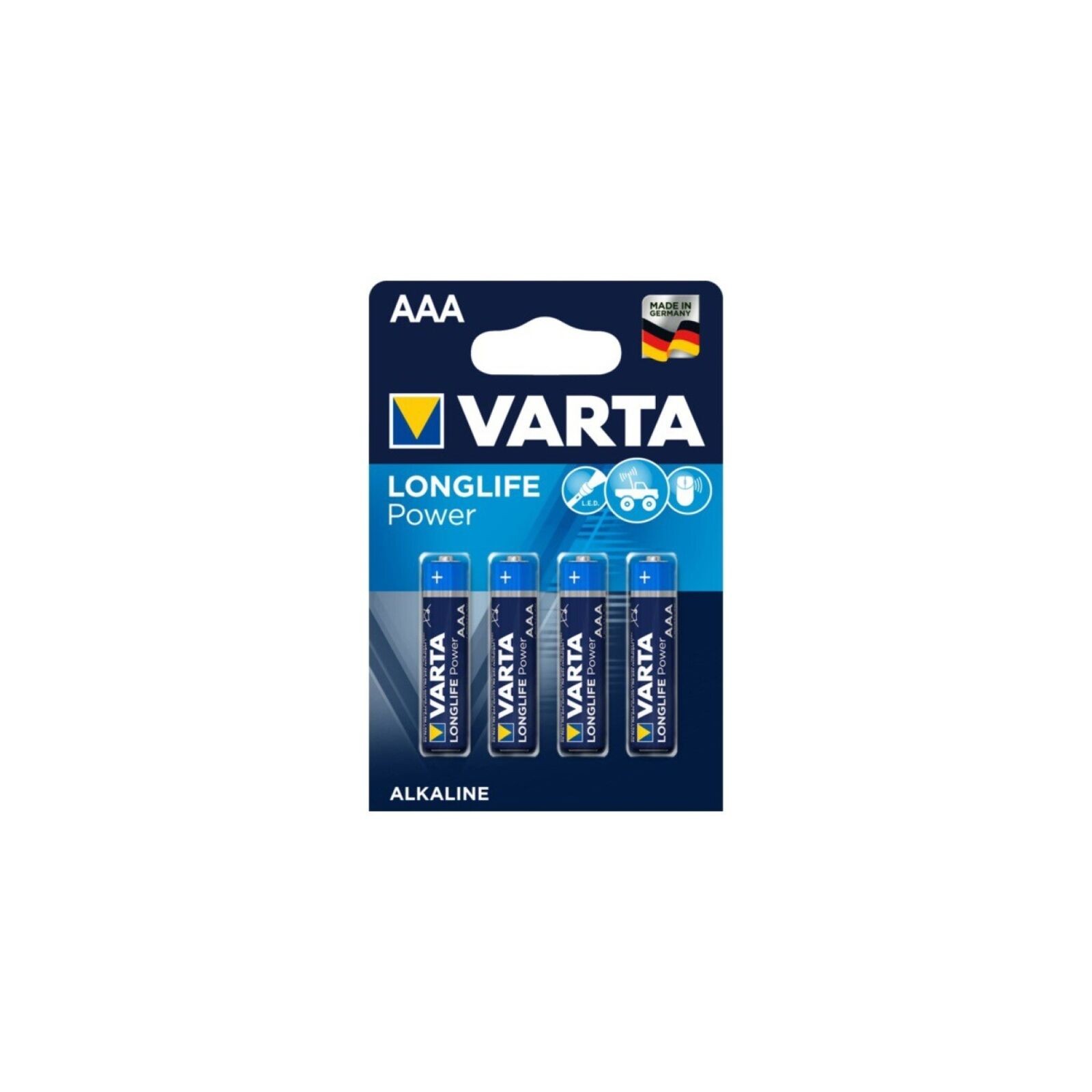 Longlife Power AAA Alkaline Battery Pack of 4