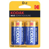 Max Alkaline D Batteries D LR20 Blister*2