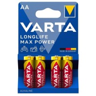 Max Power AA LR6 Alkaline Battery Blister Pack