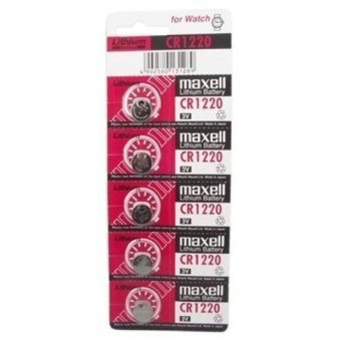 Lithium CR1220 Button Battery for Reliable Performance