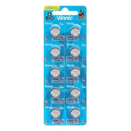 Pack of 10 Alkaline Button Batteries for Toys