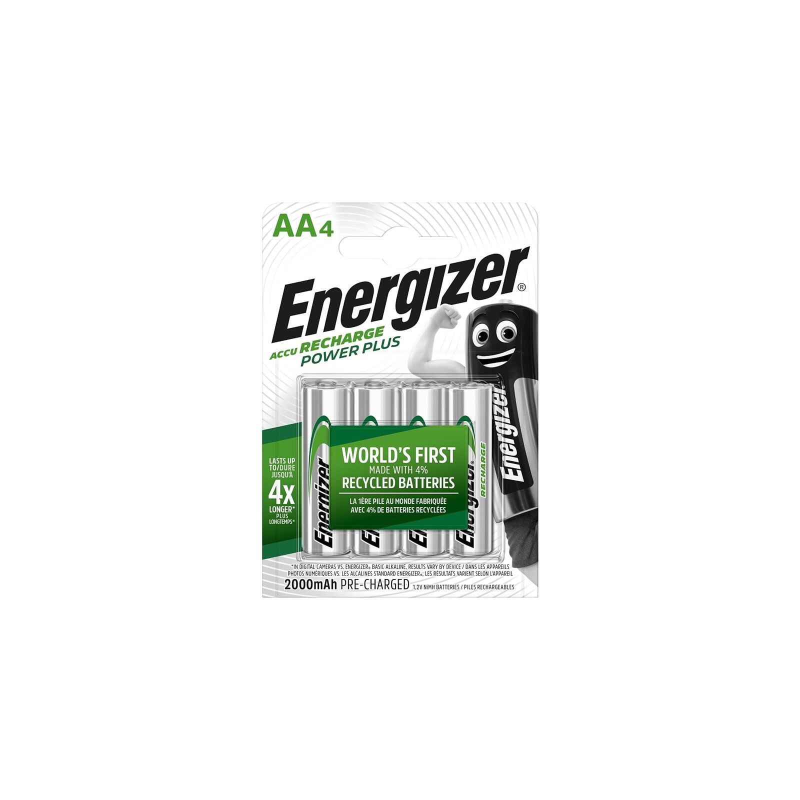 Energizer Rechargeable AA Batteries - Powerful and Eco-Friendly