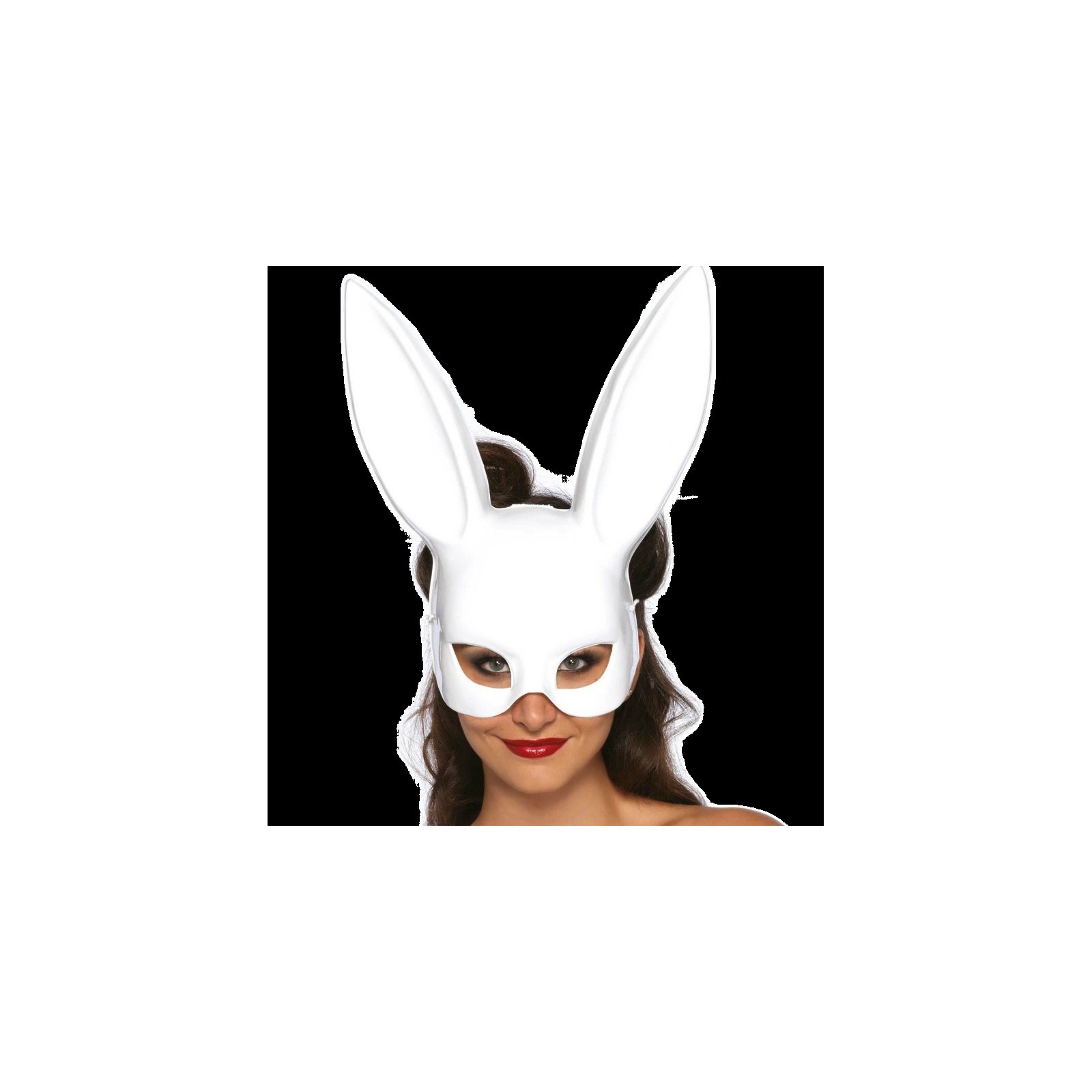 Leg Avenue White Rabbit Mask for Fantasy Play