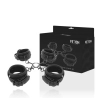 Fetish Submissive Cuffs Set with Neoprene Lining