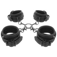 Fetish Submissive Cuffs Set with Neoprene Lining