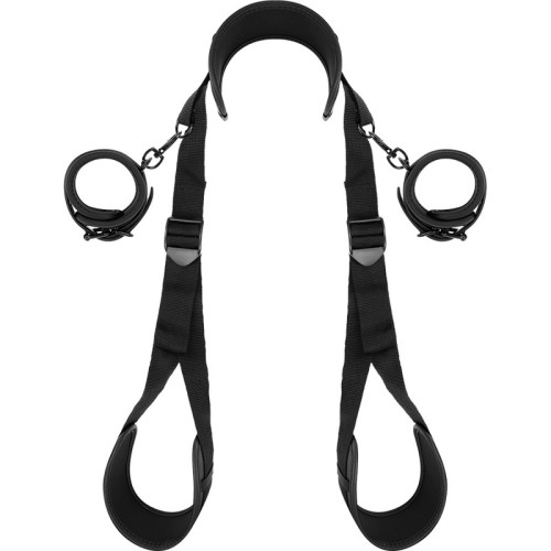 Fetish Submissive Open Leg Position Restraint Set