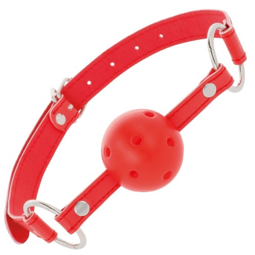 Darkness Breathable Gag Red for Exciting Play