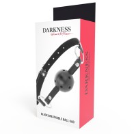 Darkness Breathable Ball Gag Black