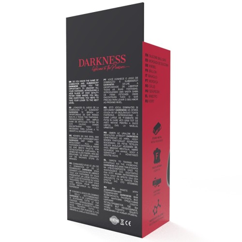 Darkness - Mordaza Silicona Negro