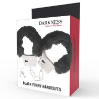 Darkness - Esposas Metal Forradas Negro