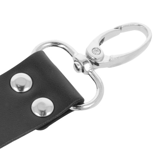 Darkness Leather Hand & Foot Cuffs Black - Buy Now