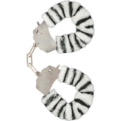 Zebra Love Handcuffs for Couples