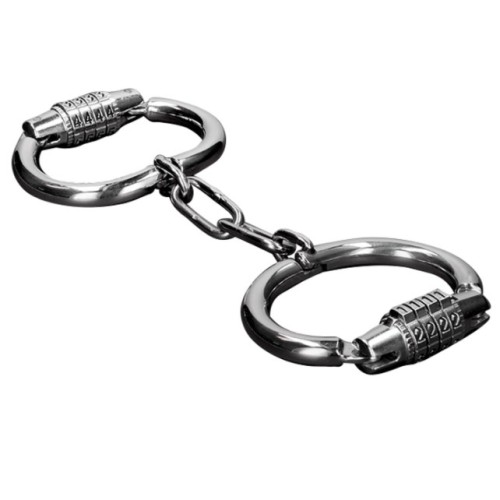 Combination Lock Heavy Steel Handcuffs