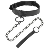 Darkness Black Chain Collar