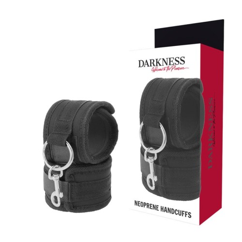 Darkness Adjustable Neoprene Handcuffs for BDSM