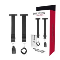 Darkness Bondage Door Cuffs | Domination Play