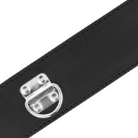 Darkness Bondage Collar with Lock for BDSM Play