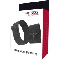 Darkness Beginner Nylon Handcuffs for BDSM Play