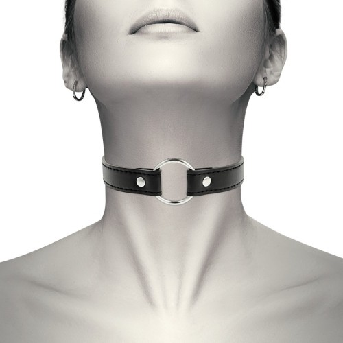 Coquette Chic Desire Vegan Leather Collar - Stylish Accessory