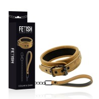 Collar Fetish Submissive con Cadena