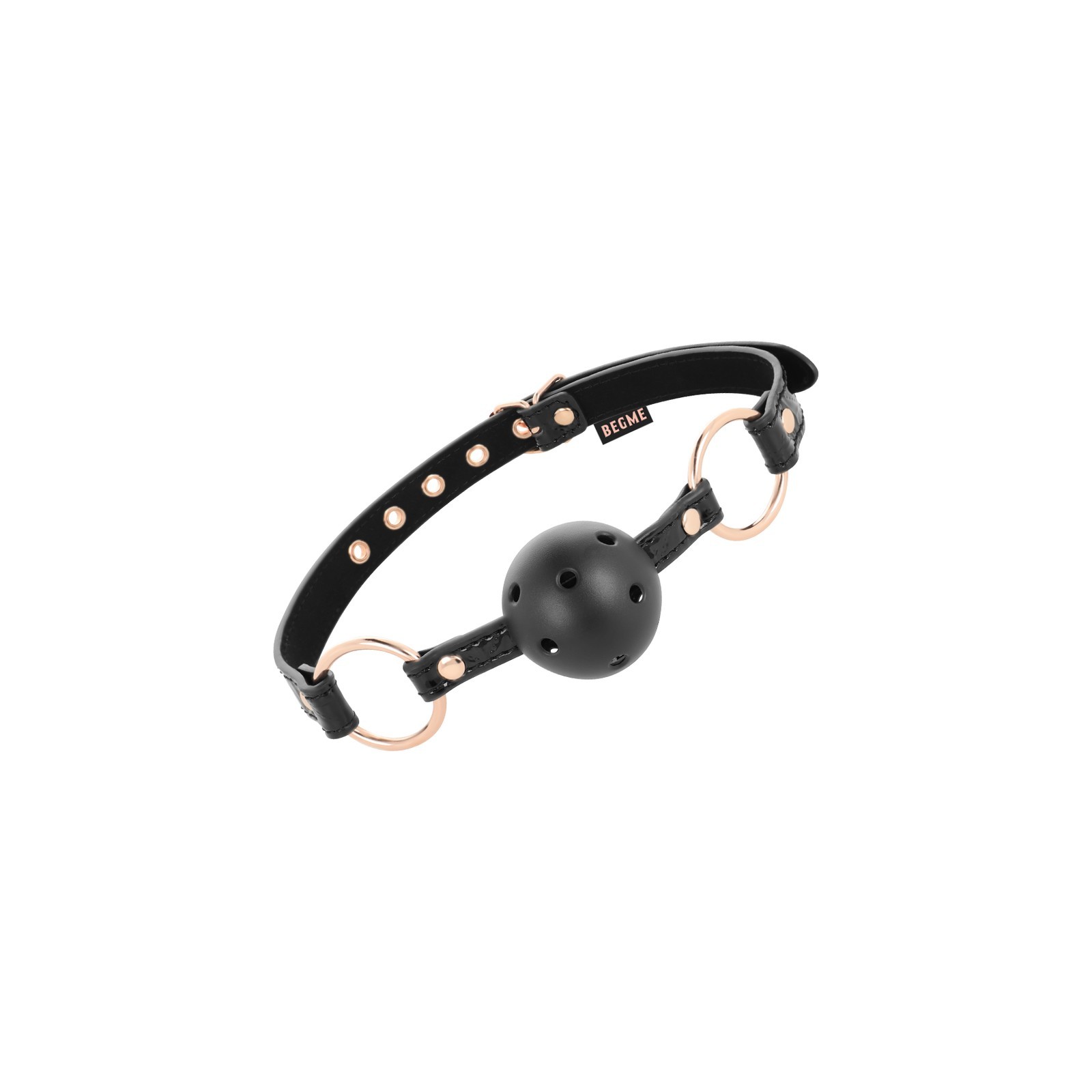 Begme Vegan Leather Gag Black Edition