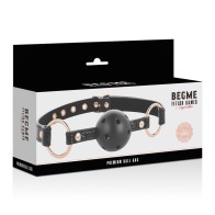 Begme Vegan Leather Gag Black Edition