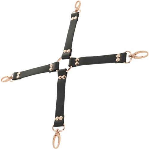 Coquette Chic Desire Vegan Leather Hog Tie for Bondage