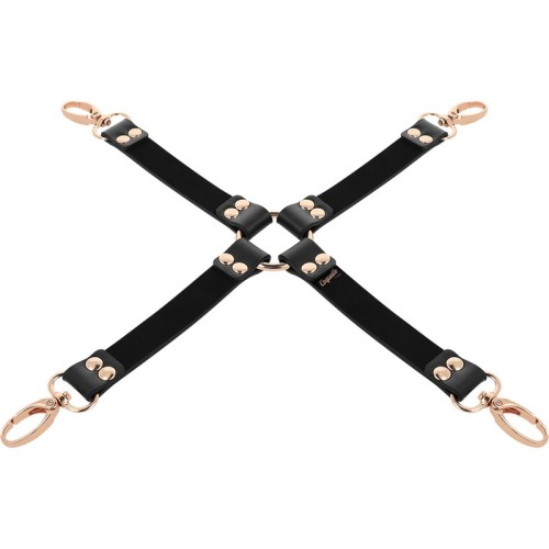 Ataduras Hog Tie de Cuero Vegano Coquette Chic Desire para Bondage