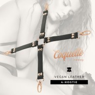 Ataduras Hog Tie de Cuero Vegano Coquette Chic Desire para Bondage