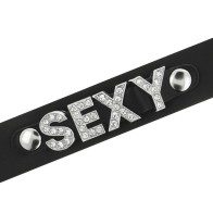 Coquette Chic Desire Vegan Leather Choker - Daring Accessory