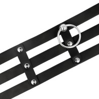 Coquette Chic Vegan Leather Choker for Fetish Style