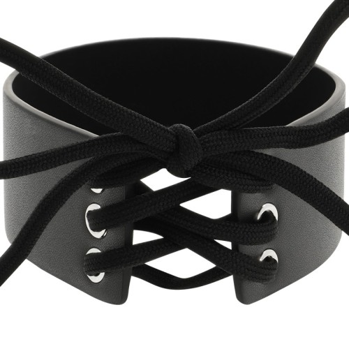 Coquette Chic Desire - Choker Cuero Vegano - Accesorio Atrevido